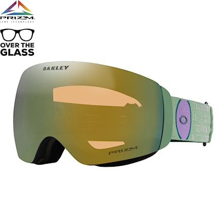 Snowboardové brýle Oakley Flight Deck M fraktel jade | prizm sage gold iridium 2024 - 1