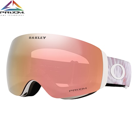 Snowboardové okuliare Oakley Flight Deck M hummus tie dye | prizm rose gold iridium 2024 - 1