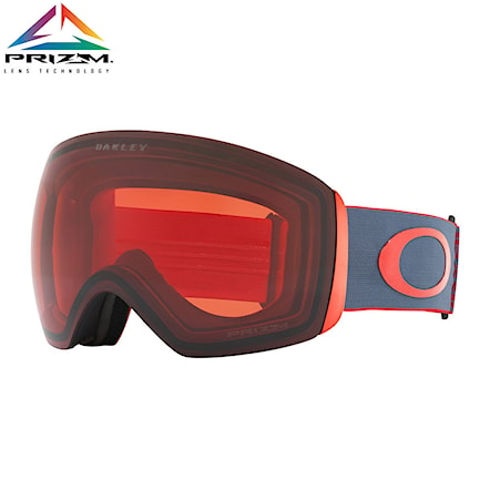 Snowboard Goggles Oakley Flight Deck wet dry red iron | prizm snow rose 2018 - 1