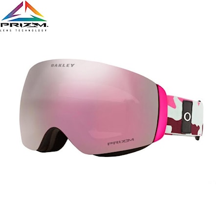 Snowboardové brýle Oakley Flight Deck XM jasmine grenache camo | prizm torch 2021 - 1