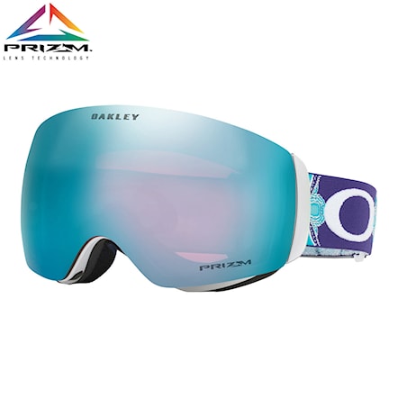 Snowboardové brýle Oakley Flight Deck Xm wanderlust ice | prizm snow sapphire iridium 2018 - 1
