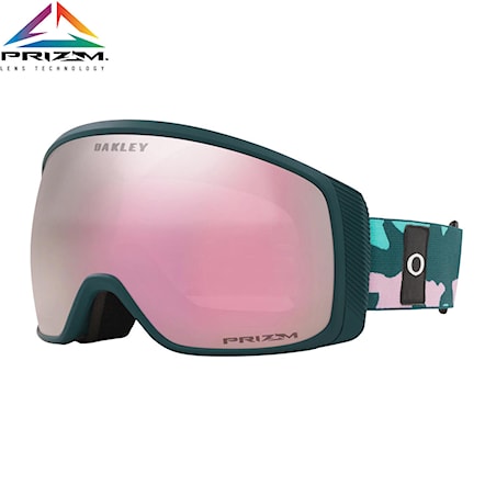 Snowboard Goggles Oakley Flight Tracker Xm balsam lavender camo | prizm snow hi pink 2021 - 1