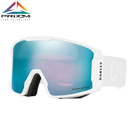 Snowboard Goggles Oakley Line Miner factory pilot whiteout | prizm sapphire iridium 2018 - 1