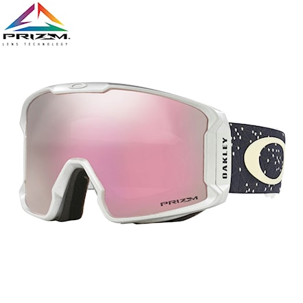 Snowboard Goggles Oakley Line Miner galaxy iron ice | prizm hi pink iridium 2018 - 1