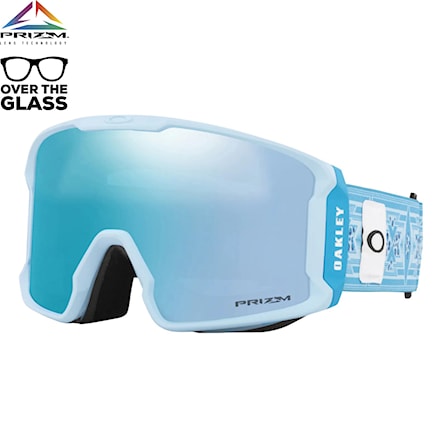 Snowboard Goggles Oakley Line Miner L jamie sig blue print | prizm snow sapphire 2024 - 1