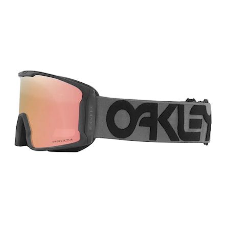 Snowboardové brýle Oakley Line Miner L matte b1 forged iron | prizm rose gold iridium 2025 - 3