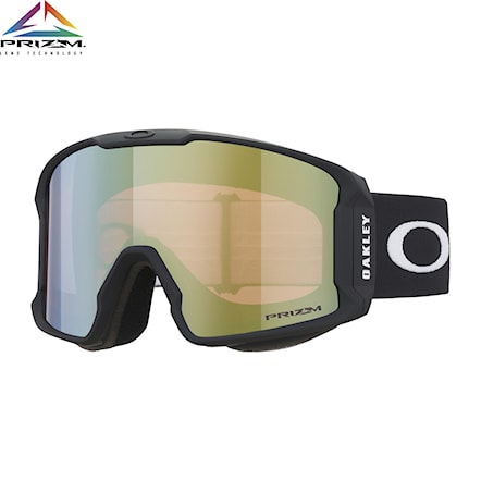 Snowboard Goggles Oakley Line Miner L matte black | prizm sage gold 2024 - 1