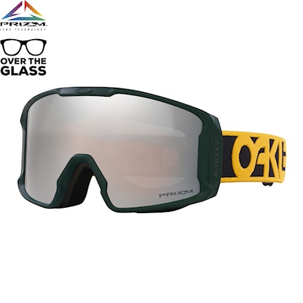Snowboardové okuliare Oakley Line Miner M b1b black gold | prizm black iridium 2024 - 1