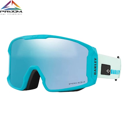 Snowboard Goggles Oakley Line Miner M baseline jasmine | prizm snow sapphire 2022 - 1