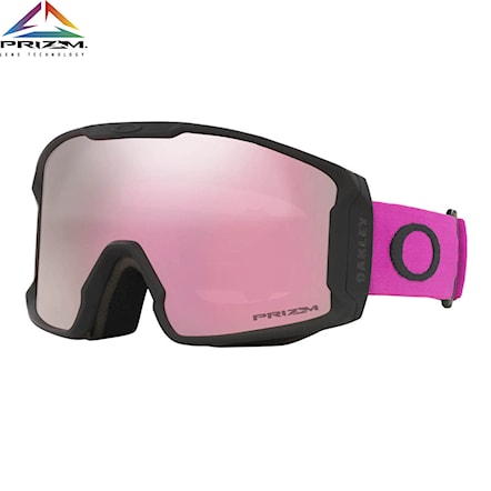 Snowboardové okuliare Oakley Line Miner M ultra purple | prizm snow hi pink 2022 - 1