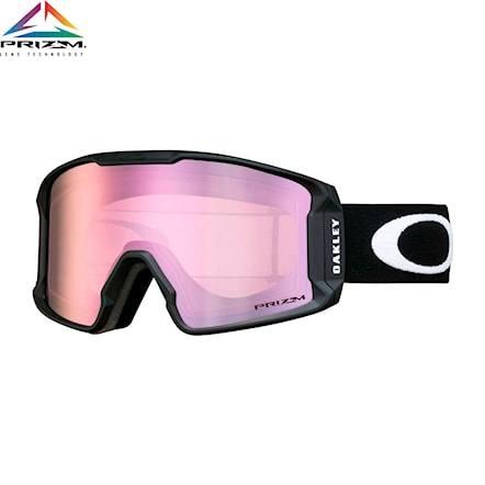 Gogle snowboardowe Oakley Line Miner Xm matte black | prizm hi pink iridium 2021 - 1