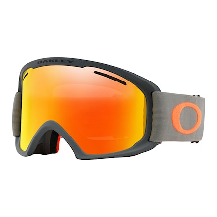 Snowboardové okuliare Oakley O Frame 2.0 XL forged iron brush | fire iridum 2019 - 1