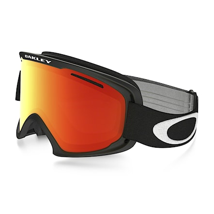 Snowboardové okuliare Oakley O2 Xm matte black | fire iridium 2018 - 1