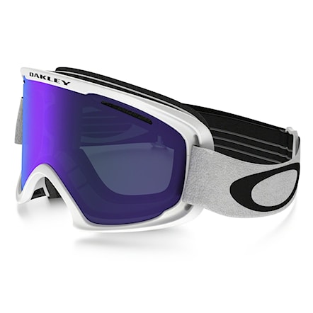 Snowboard Goggles Oakley O2 Xm matte white | violet iridium 2017 - 1