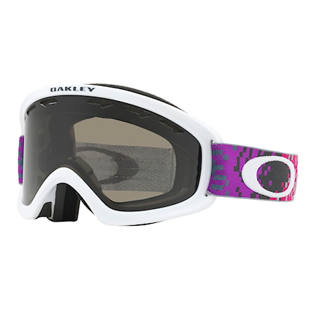Snowboardové okuliare Oakley O2 Xs pixel fade iron rose | dark grey 2018 - 1