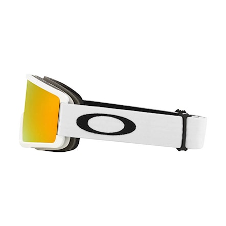 Gogle snowboardowe Oakley Target Line L matte white | fire iridium 2025 - 2