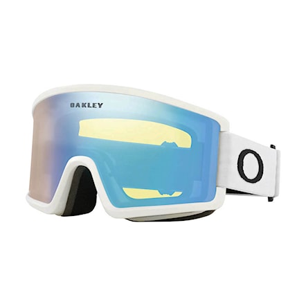 Snowboardové okuliare Oakley Target Line M matte white | hi yellow 2024 - 1