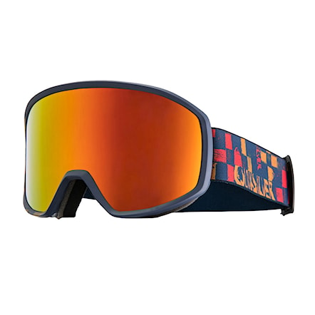 Snowboard Goggles Quiksilver Harper checker insignia/ml red s3 2023 - 1