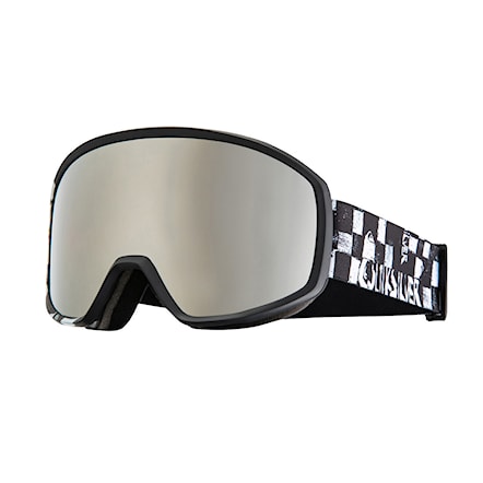 Snowboard Goggles Quiksilver Harper checker ml silver s3 2023 - 1