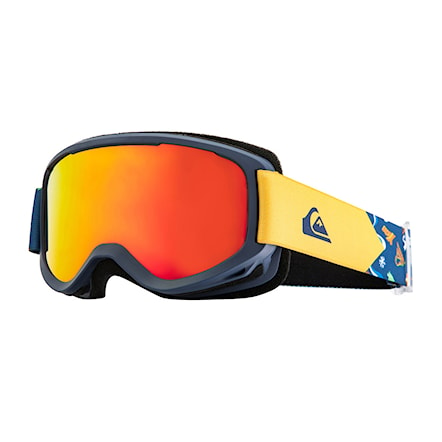 Snowboard Goggles Quiksilver Little Grom snow aloha/ml red s3 2023 - 1