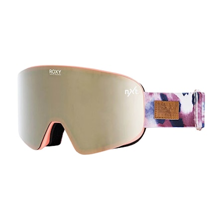 Snowboardové brýle Roxy Feelin oxblood red leopold 2021 - 1