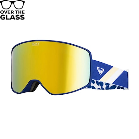 Snowboard Goggles Roxy Storm Peak Chic peak chic | gold ml s3 2024 - 1
