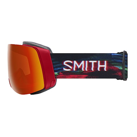 Snowboardové brýle Smith 4D Mag crimson glitch hunter | cp everyday red mirror+cp storm yellow flash 2024 - 3