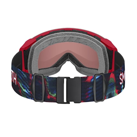Snowboard Goggles Smith 4D Mag crimson glitch hunter | cp everyday red mirror+cp storm yellow flash 2024 - 4