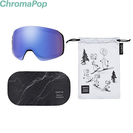 Snowboardové okuliare Smith 4D Mag S ac hadley | cp everyday rose gold mirror+cp storm rose flash 2024 - 3