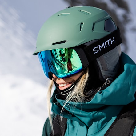 Gogle snowboardowe Smith 4D Mag S black | cp sun green mirror + cp storm blue sensor mirror 2024 - 8