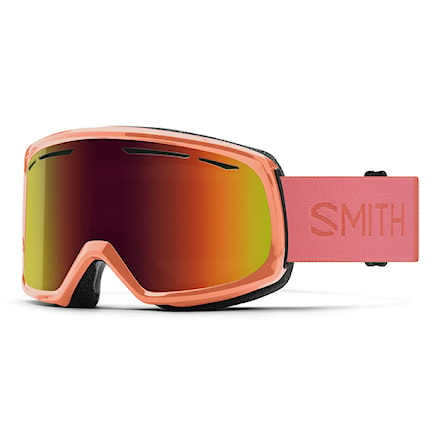 Snowboard Goggles Smith AS Drift coral | red sol-x mirror 2023 - 1