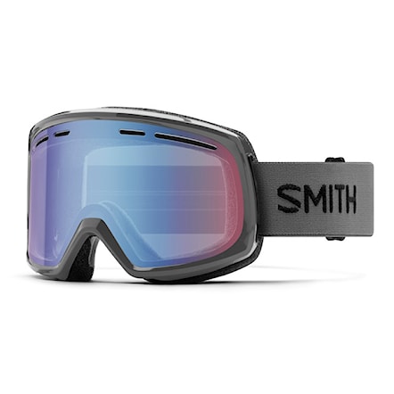 Snowboard Goggles Smith AS Range charcoal | blue sensor 2023 - 1