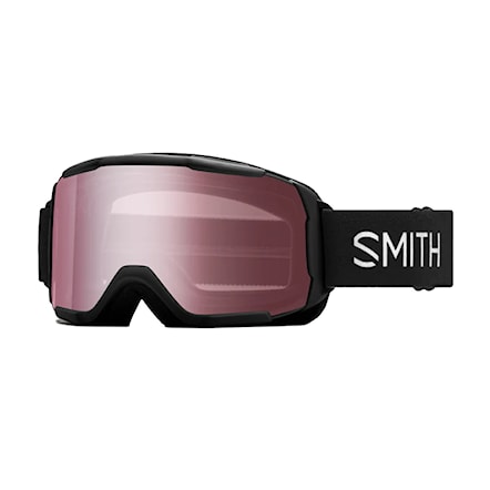 Snowboardové okuliare Smith Daredevil shiny black | ignitor mirror 2025 - 1