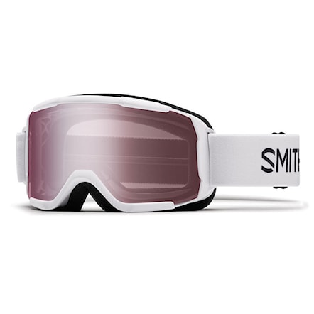 Snowboardové okuliare Smith Daredevil white | ignitor mirror 2020 - 1