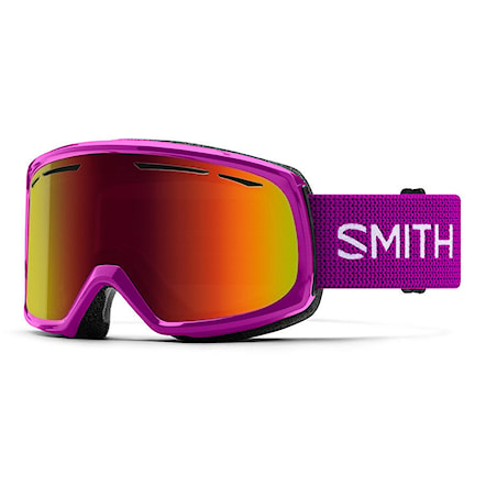 Gogle snowboardowe Smith Drift fuchsia | red sol-x mirror 2020 - 1