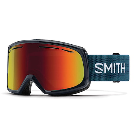 Snowboardové brýle Smith Drift petrol | red sol-x mirror 2019 - 1