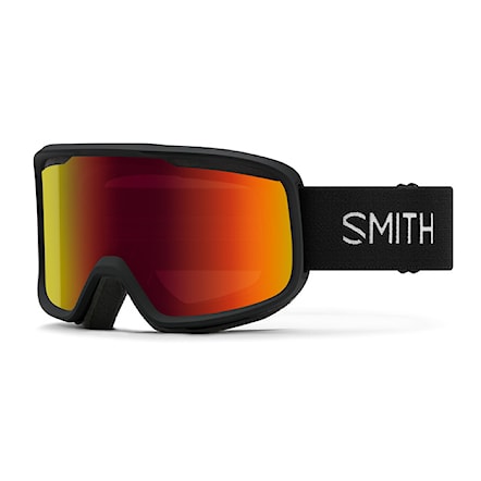 Snowboard Goggles Smith Frontier black | red sol-x 2024 - 1