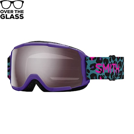 Snowboard Goggles Smith Grom neon cheetah | ignitor mirror 2024 - 1