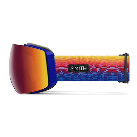 Gogle snowboardowe Smith I/O Mag justin l | cp sun red mirror+cp storm blue sensor mirror 2024 - 2