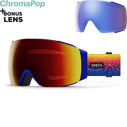 Snowboard Goggles Smith I/O Mag justin l | cp sun red mirror+cp storm blue sensor mirror 2024 - 1