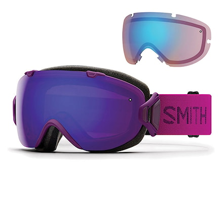Snowboardové okuliare Smith I/OS monarch | chrmpp evrd vio.mi+chrmpp strm ros.flash 2019 - 1