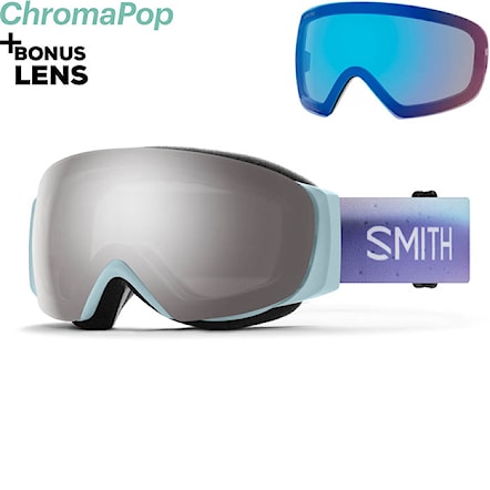 Snowboard Goggles Smith I/O MAG S polar vibrant | cp sun platinum mirro+storm rose flash 2022 - 1