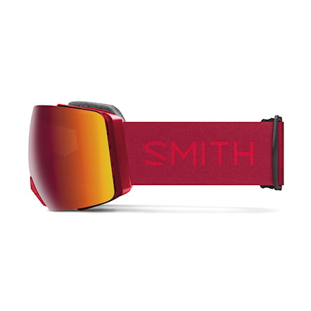 Gogle snowboardowe Smith I/O Mag XL crimson | cp sun red mirror+cp storm yellow flash 2024 - 3