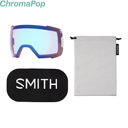 Snowboardové brýle Smith I/O Mag XL terra slash | cp sun black gold mirror+cp storm rose flash 2024 - 7