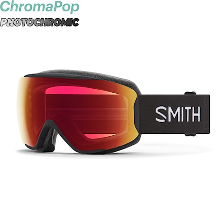 Gogle snowboardowe Smith Moment black | cp photochromic red mirror) 2023 - 1