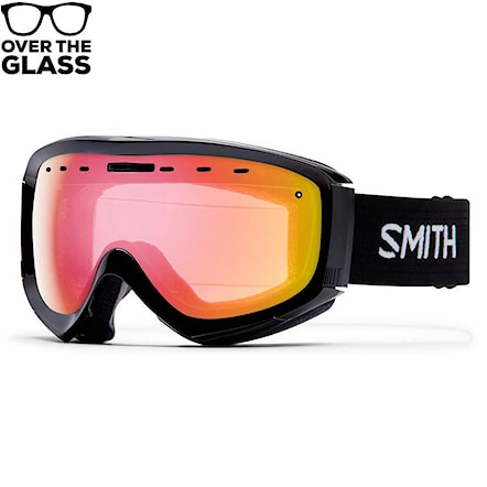 Snowboard Goggles Smith Prophecy Otg black | blue sensor 2017 - 1