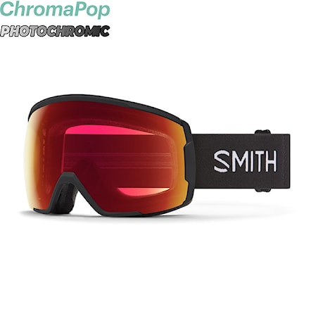 Snowboard Goggles Smith Proxy black | cp photochromic red mirror 2024 - 1