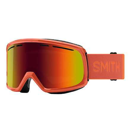 Snowboard Goggles Smith Range burnt orange | red sol-x mirror 2021 - 1