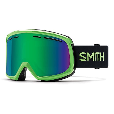 Snowboard Goggles Smith Range reactor | green sol-x mirror 2018 - 1