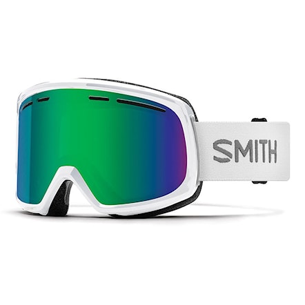 Snowboardové okuliare Smith Range white | green sol-x mirror 2020 - 1